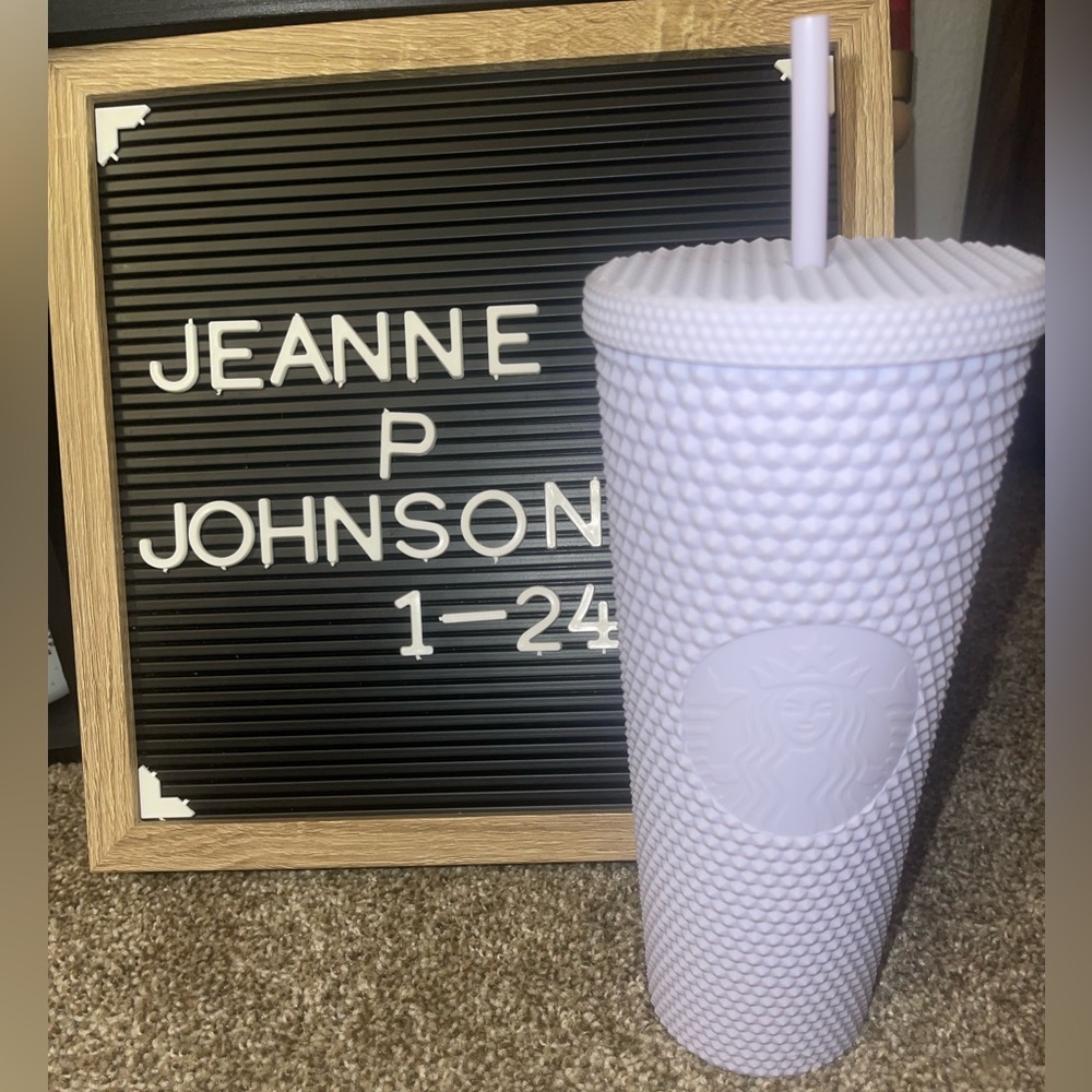 Starbucks studded tumbler